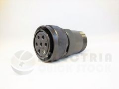 CONNECTOR DL3106A24-10S BLACK ANODIZED